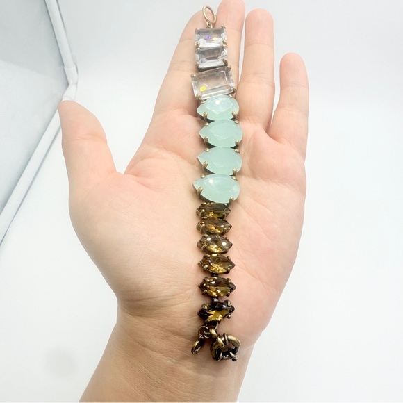 J. Crew Seafoam Teardrop & Stone
Statement Bracelet - Picture 10 of 10